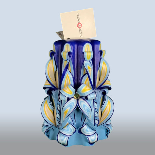 Geschnitzte Kerze Mittel - Ocean Mist