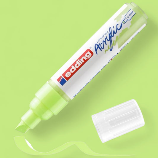 Edding 5000 Acrylmarker pastellgrün 917 , Keilspitze 5-10 mm