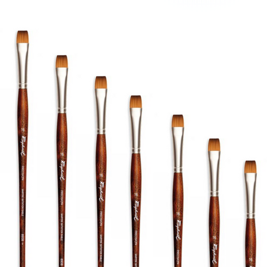 Raphaël oil acrylic brush Frecision Series 8930 Flat