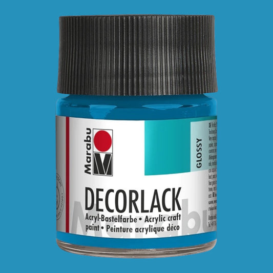 Marabu Decorlack Acryl Glanz Cyan 056