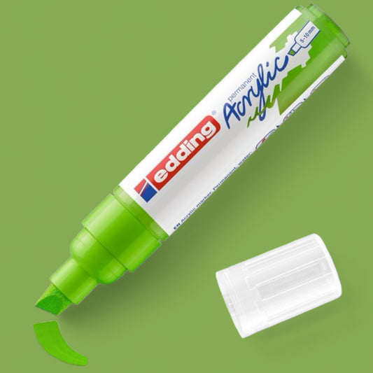 Edding 5000 Acrylmarker gelbgrün 927 , Keilspitze 5-10 mm