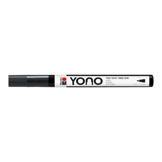 Acrylmarker YONO 0.5 - 1.5 mm Schwarz