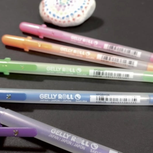 Sakura Gelly Roll Moonlight 10 Fluorescent – Set mit 12 Gelstiften