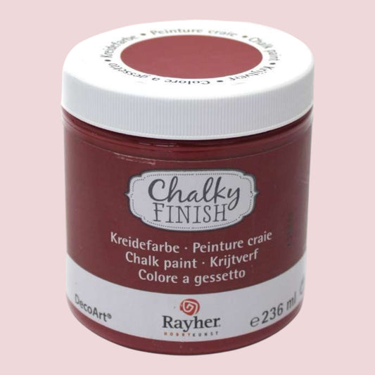 Rayher Chalky-Finish Kreidefarbe – Burgun