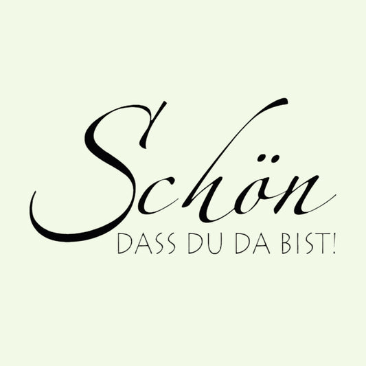 Rayher Holzstempel Schön dass Du ,3 × 5 cm