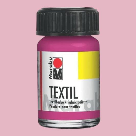 Marabu Textil, Stofffarbe Himbeere 005, 15 m