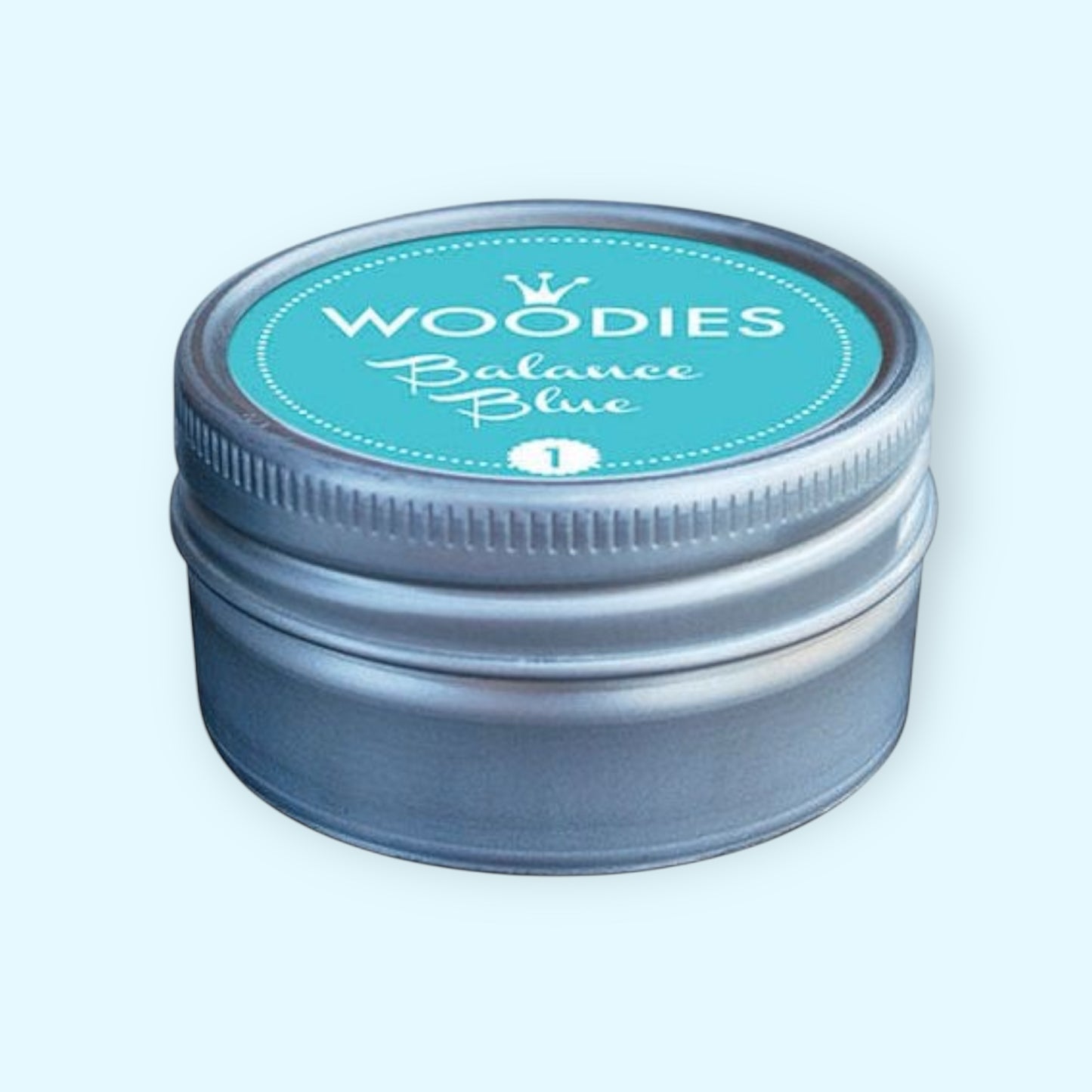 Woodies ink pad Balance Blue 1