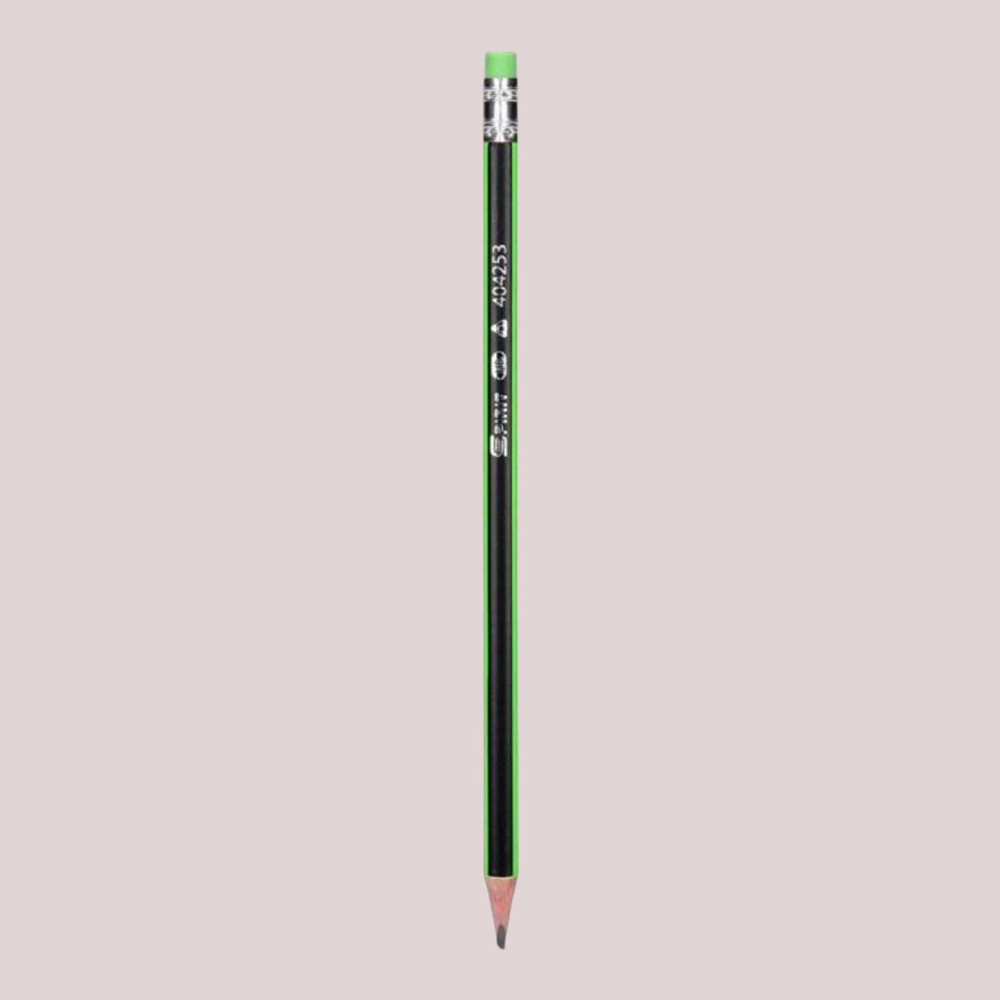 Bleistift mit Radiergummi ''Neon Triangle''