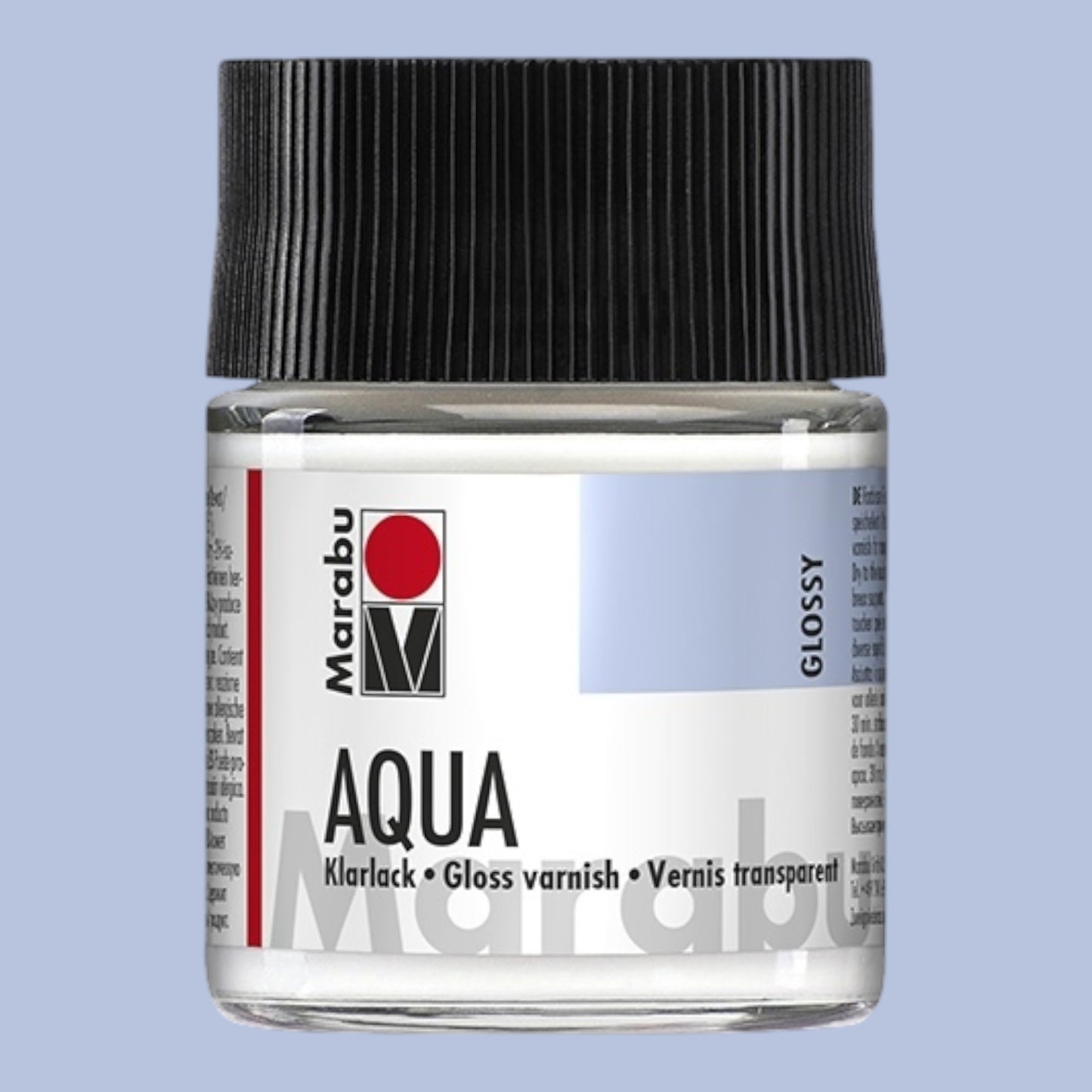 Marabu Aqua Klarlack – Glänzender transparenter Lack auf Wasserbasis