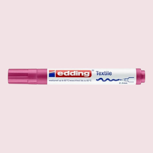 Edding 4500 Textile Marker – 2-3 mm Rundspitze, Rot