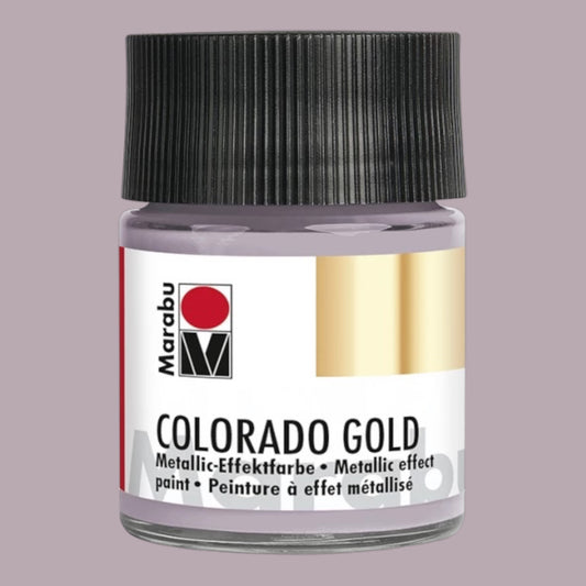 Marabu Colorado Gold Metallic-Effektfarbe , Metallic-Zink 797