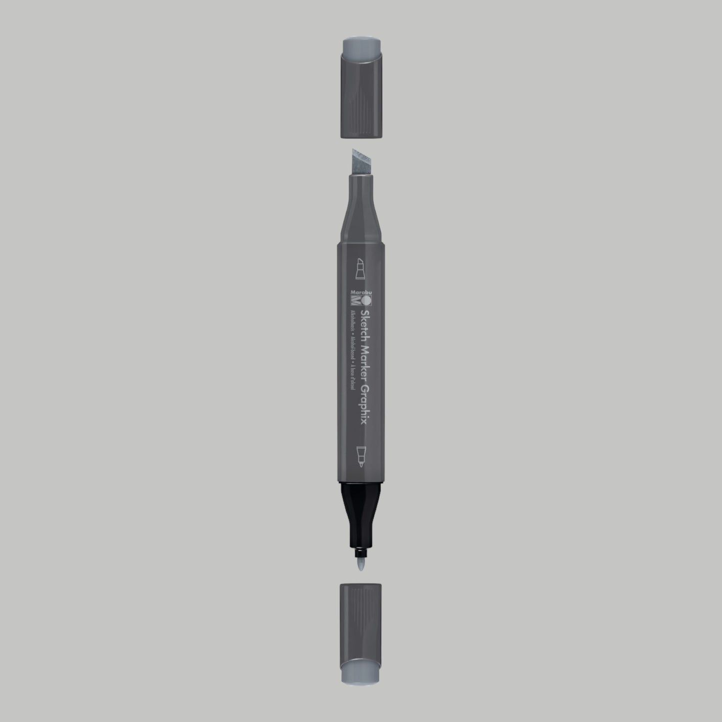 Marabu Sketch Marker Graphix. Cold grey dark 986