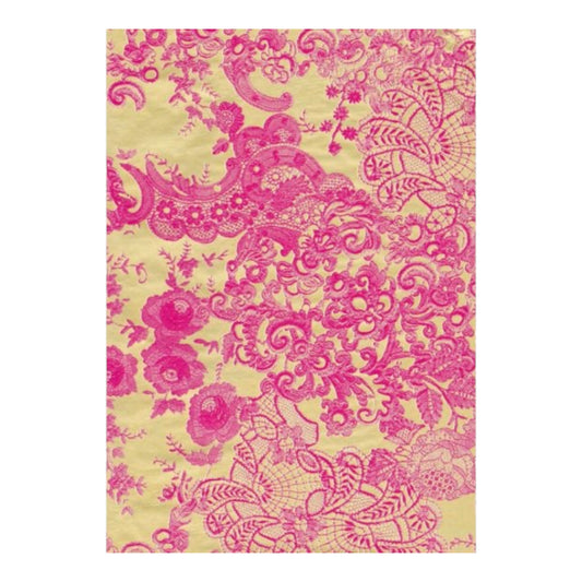 Décopatch Decopatch paper 3 pieces 30 x 40 cm lace pattern