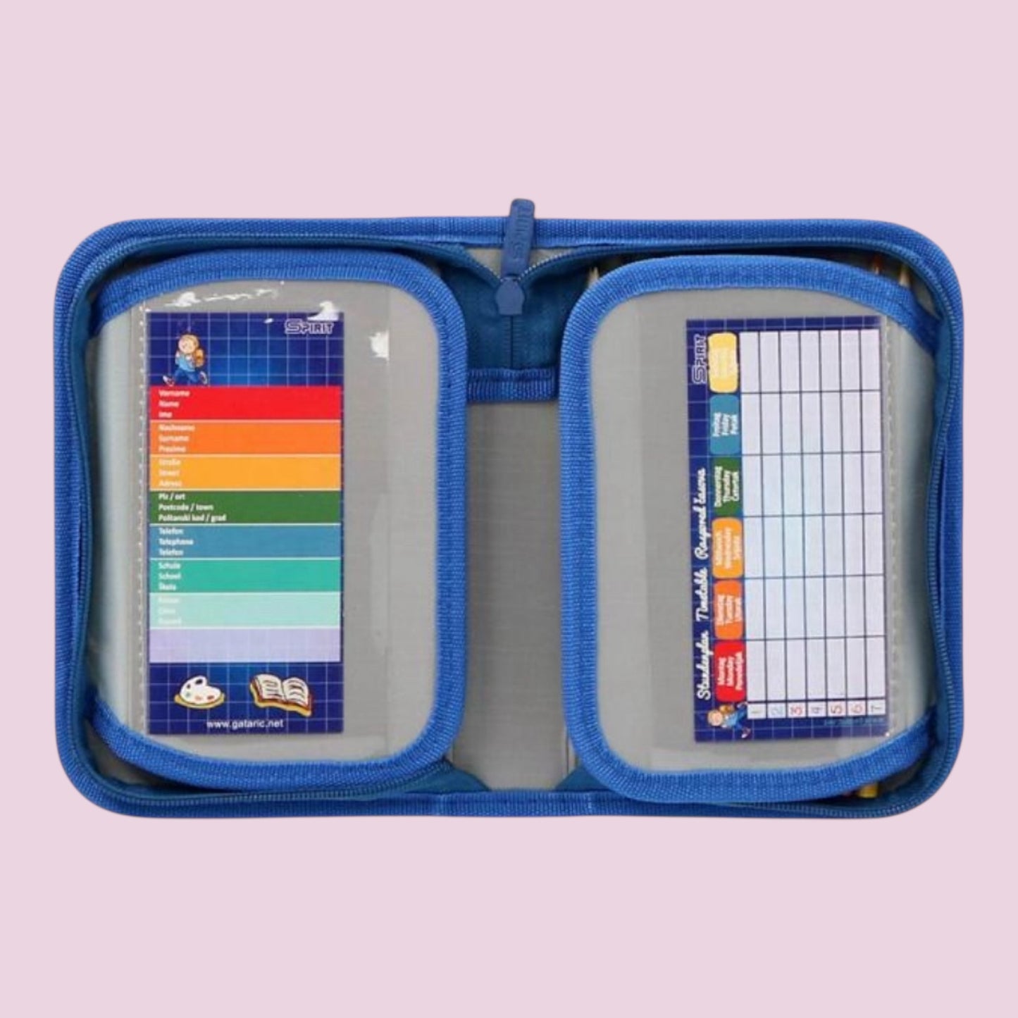 Schüler-Etui ''FUSSBALL CHAMPION'', 1-Zipp, 28-tlg