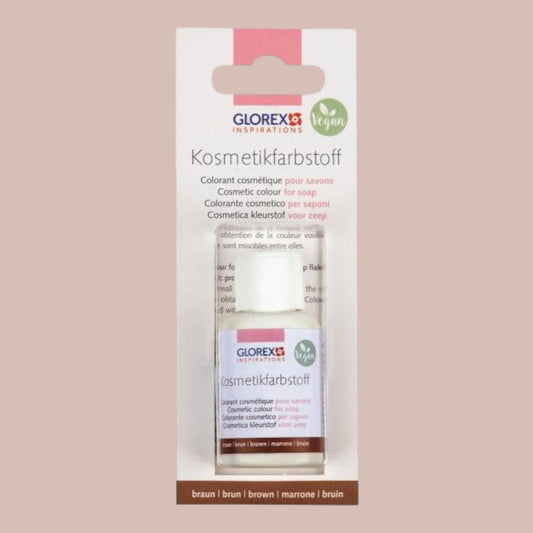 Glorex Kosmetikfarbstoff Braun 20 ml