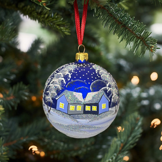 Moonlight Christmas balls