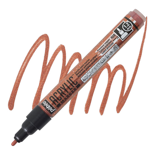Pébéo Acrylic Marker – Precious Copper 58
