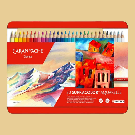 Caran d’Ache Supracolor Aquarellstifte – 30 Stück