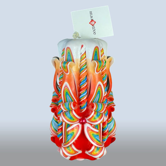 Geschnitzte Kerze Mittel - Spark Field