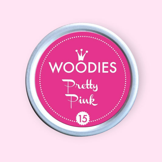Woodies ink pad Pretty Pink 15