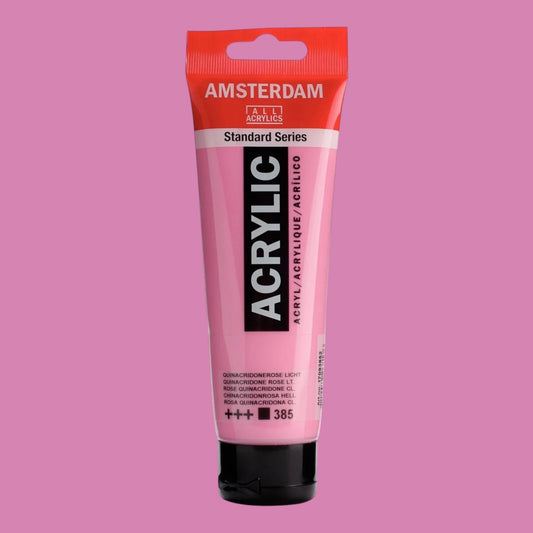 Amsterdam Standard Series Acrylfarbe - Chinacridonrosa Hell 385
