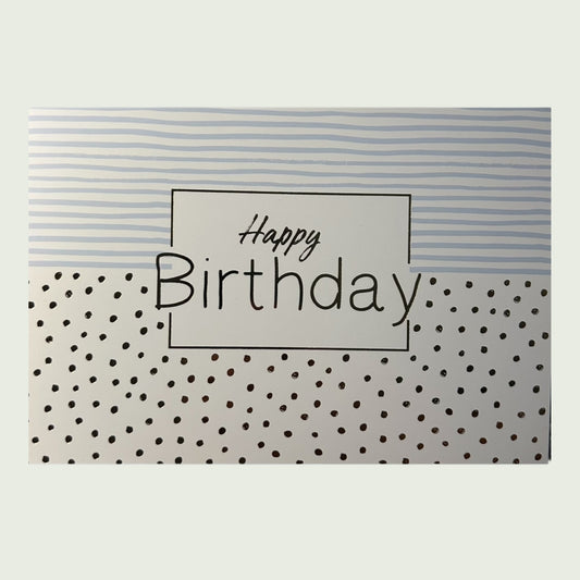 Postkarte „Happy Birthday“