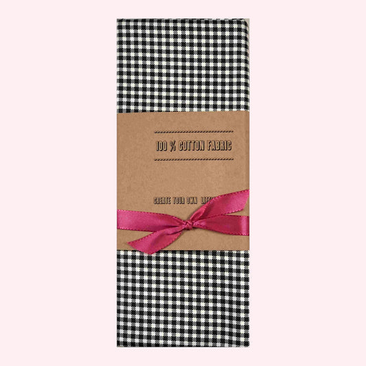 Magical Sequins Fabric Square Black – 100 × 150 cm, 100 % Cotton