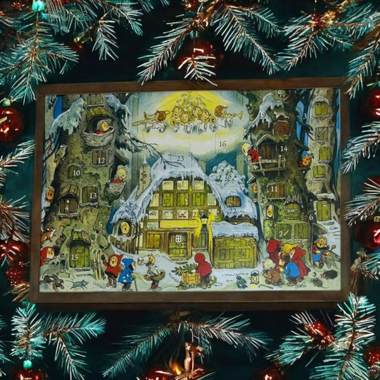 postcard Advent calendar