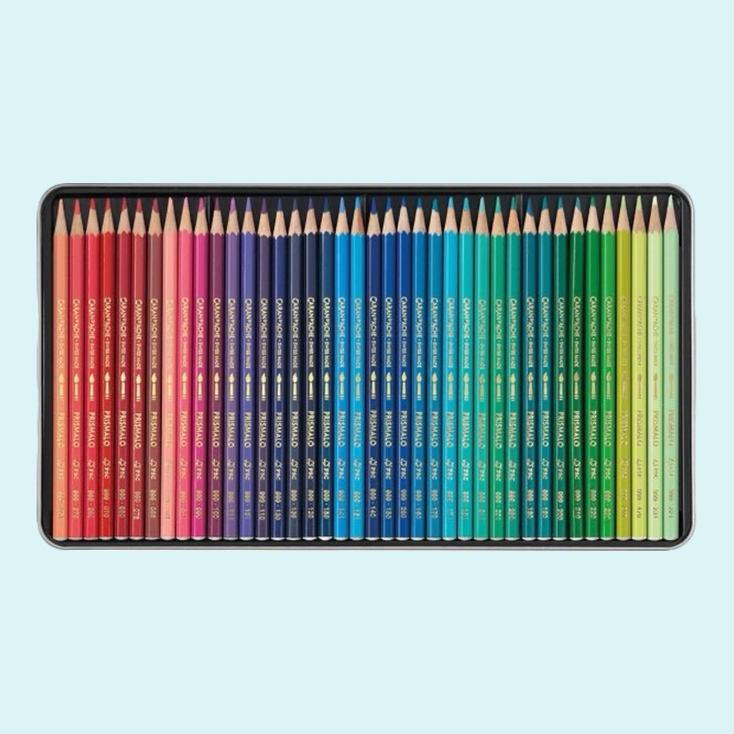 Caran d’Ache Prismalo Aquarellstifte, 80er-Set