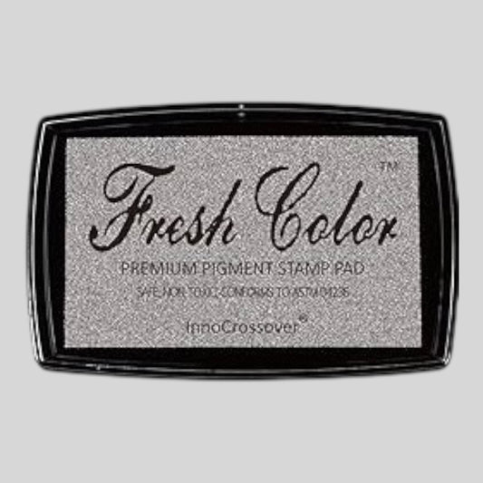 Am Stempelkissen Creative, Silber