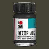 Marabu Decorlack Acryl Glanz Schwarz 073