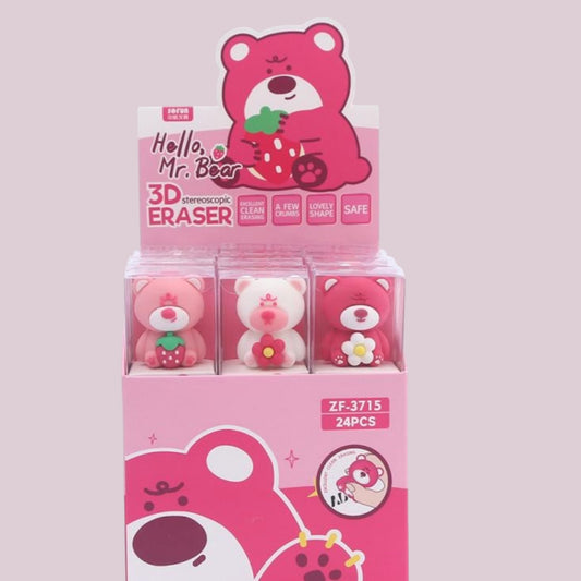 Radiergummi "Pink Bear"