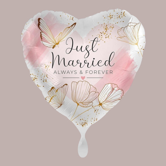 Foil balloon Just Married 43cm