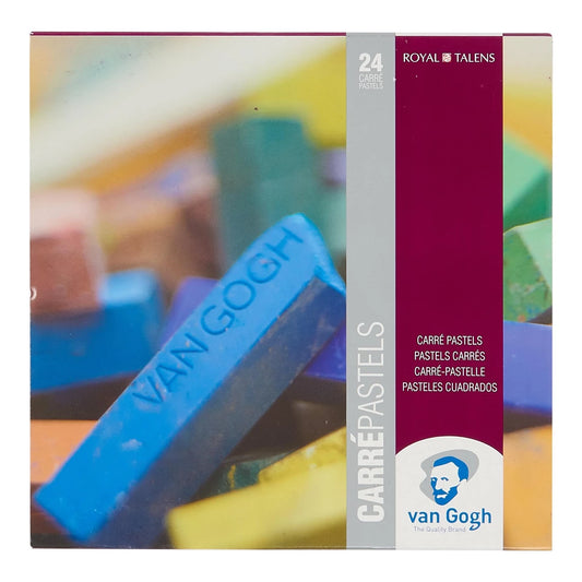 Van Gogh Basis-Set Carré Hard Pastell – 24 Farben