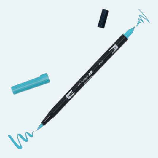 Tombow ABT Dual Brush Pen 452 process blue