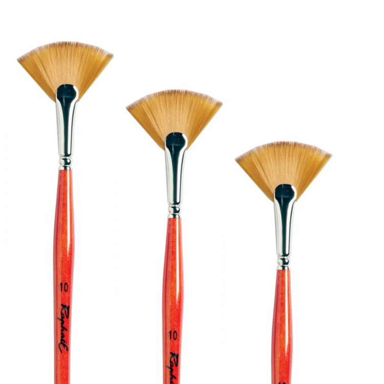 Raphaël Kaerell oil acrylic brush - watercolor brush series 8795 fans