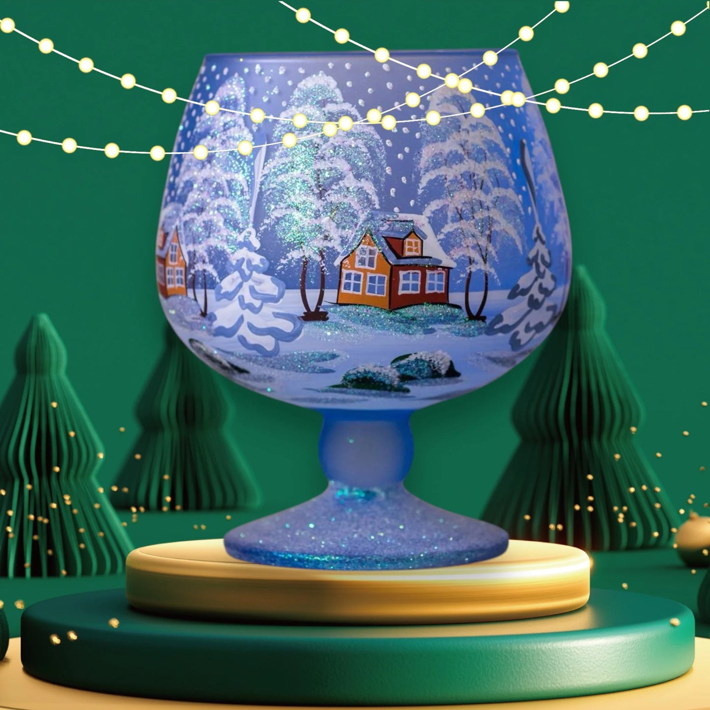 Goleo Teelichtlampe - Winter Magic