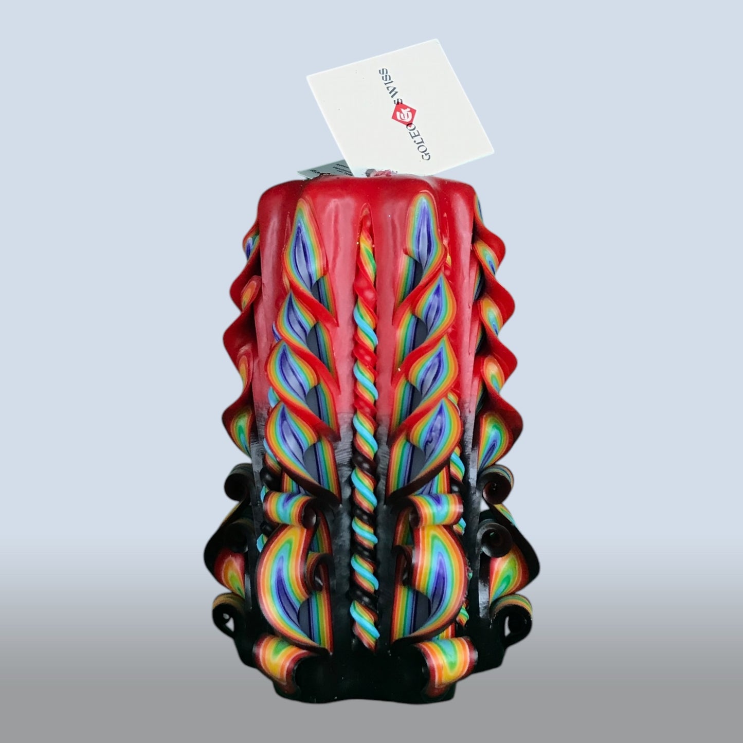 Geschnitzte Kerze Mittel