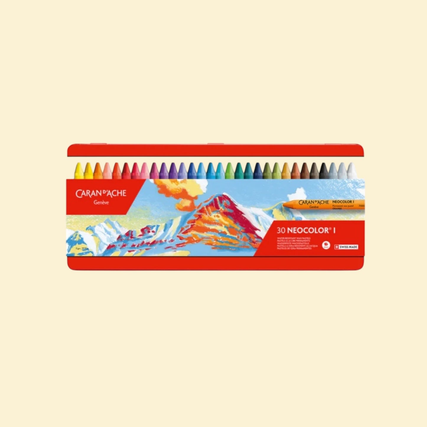 Caran d'Ache Neocolor ™ I Wax Pastell 30 Farben