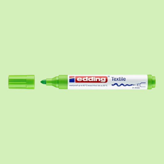 Edding 4500 Textile Marker – 2-3 mm Rundspitze, Grün