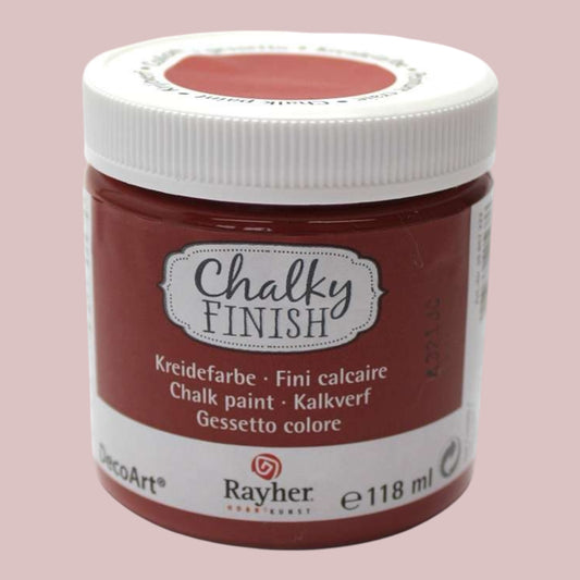 Rayher Chalky-Finish Kreidefarbe – Rost