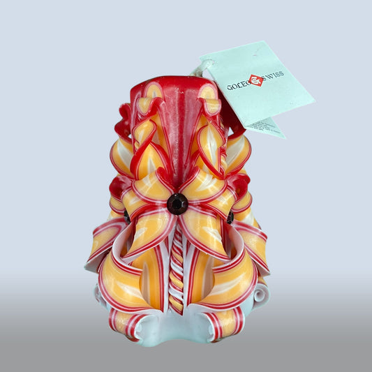 Geschnitzte Kerze Klein - Sun Ember