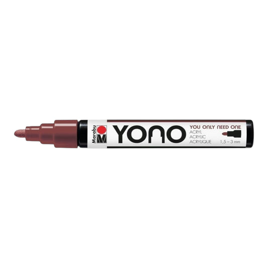 Acrylmarker YONO 1.5 - 3 mm Braun