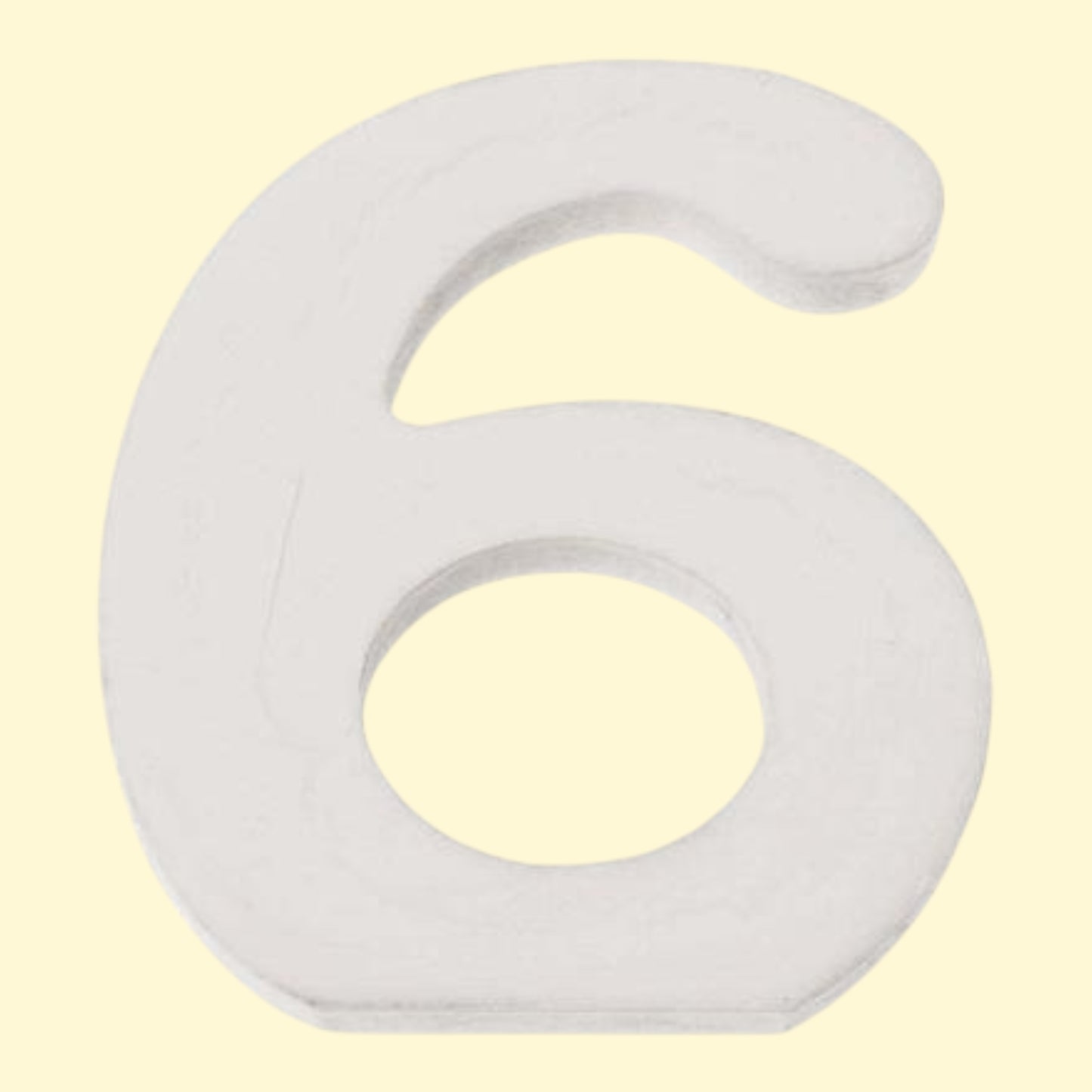 Glorex Number 6 MDF 5.5x0.9cm