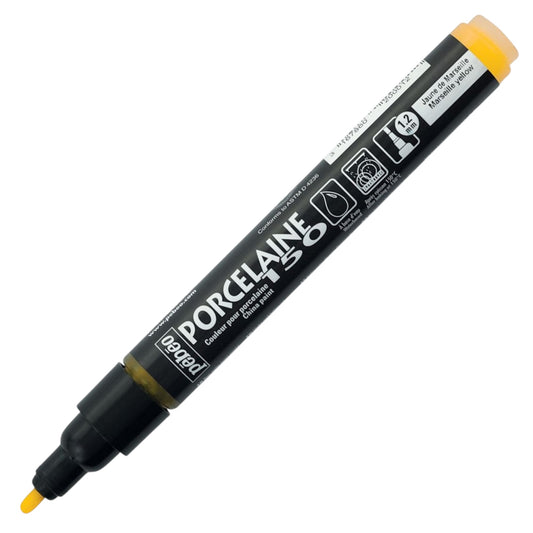 Pebeo Porcelaine 150 Paint Marker - Marseille Yellow, Breit
