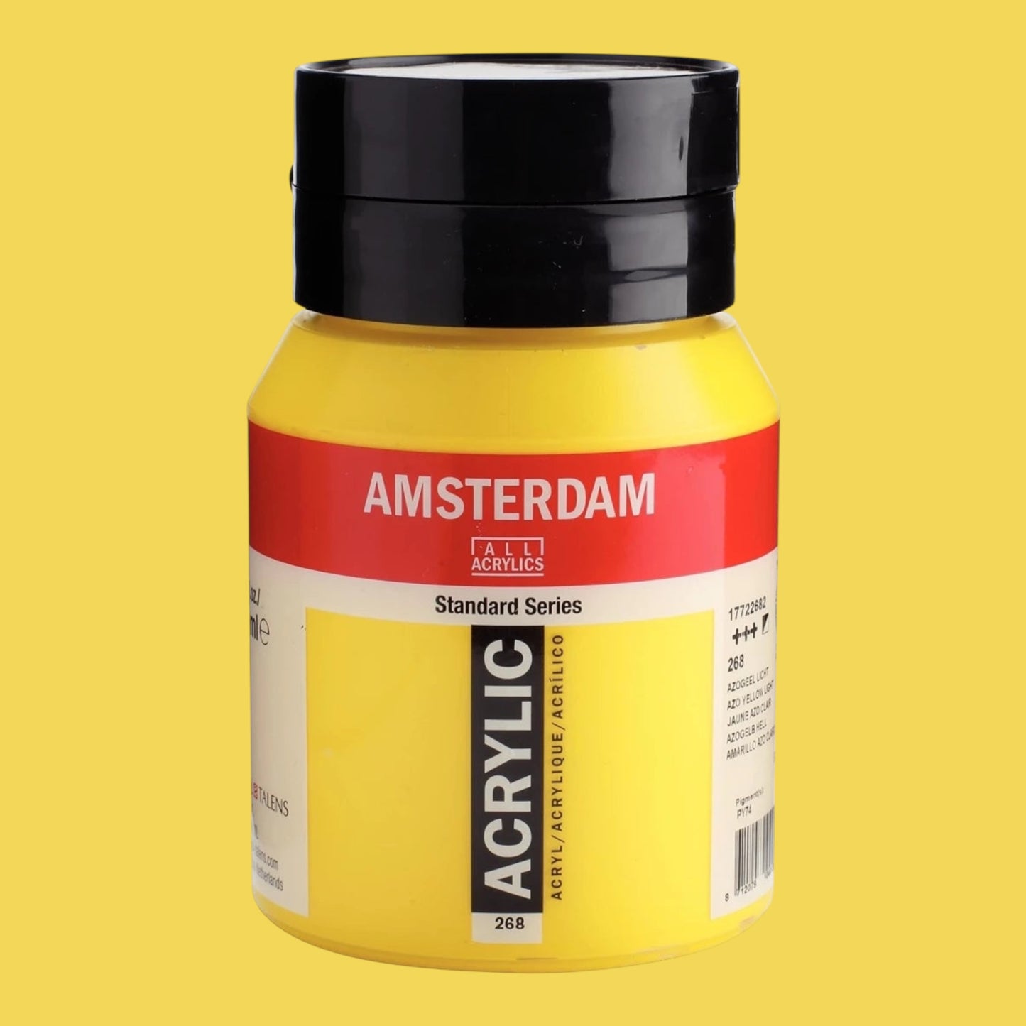 Amsterdam Standard Series Acrylfarbe - Azogelb Hell 268