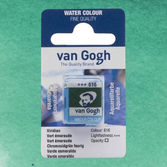 Van Gogh Aquarellfarbe Näpfchen Chromoxidgrün Feurig 616