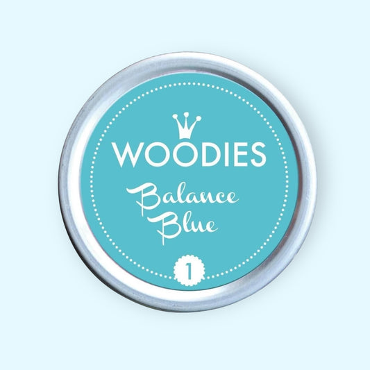 Woodies ink pad Balance Blue 1