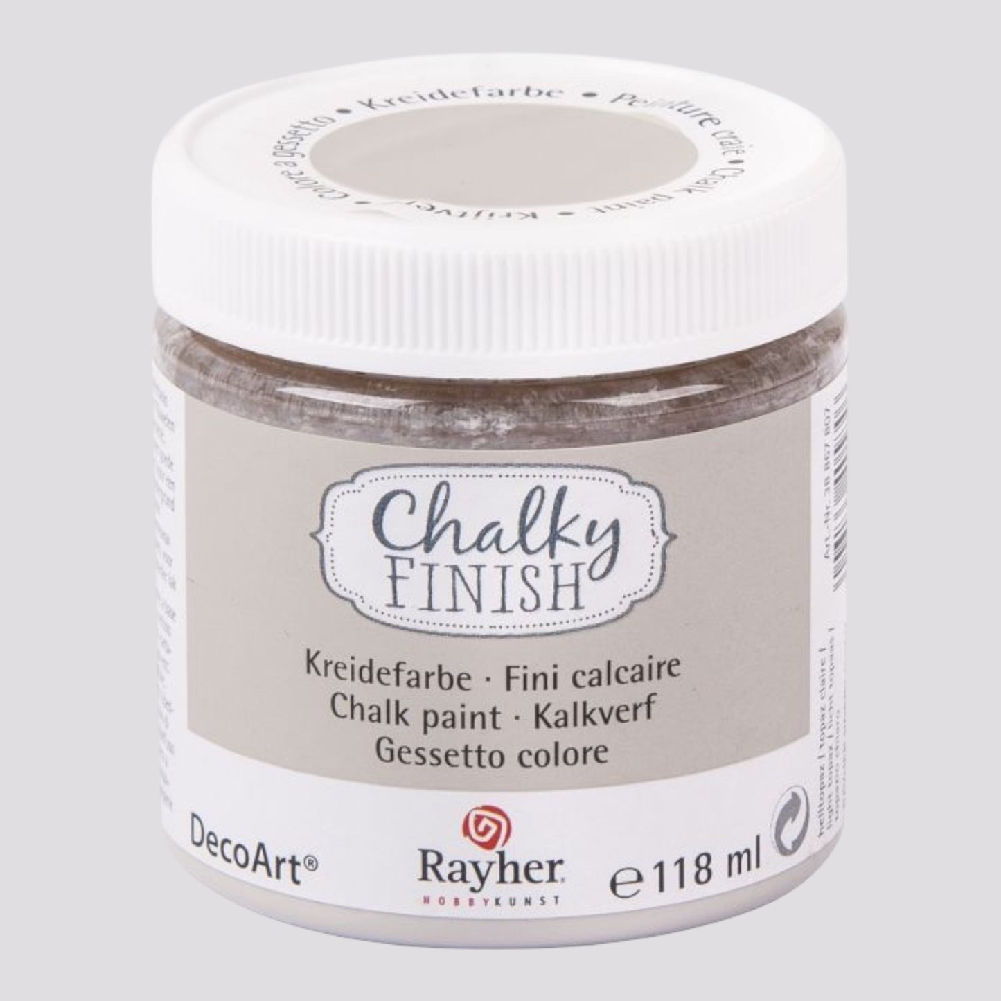 Rayher Chalky-Finish Kreidefarbe – Helltopaz