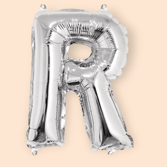 Folienballon, Buchstabe R 40cm